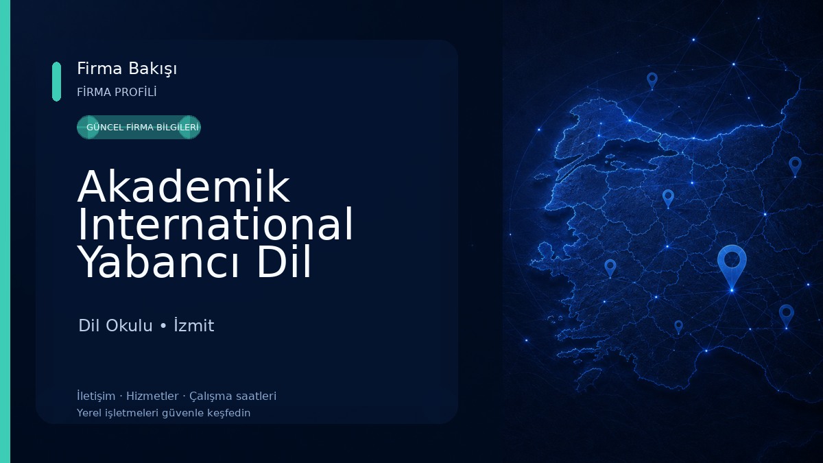 Akademik International Yabancı Dil Kursu Kocaeli Kampüsü