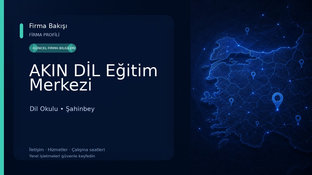 AKIN DİL Eğitim Merkezi Dil Okulu