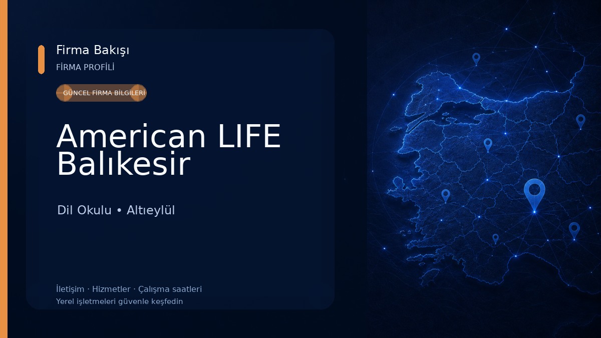 American LIFE Balıkesir Dil Okulu