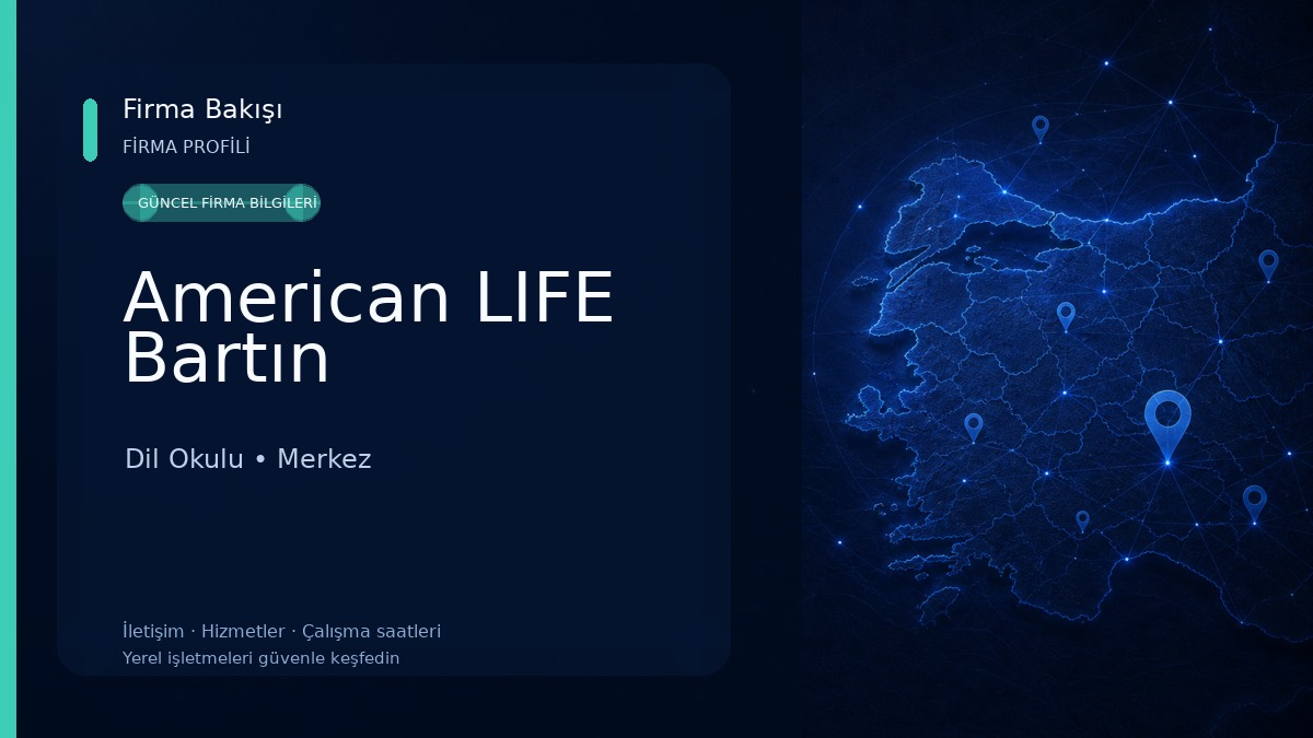 American LIFE Bartın Dil Okulu