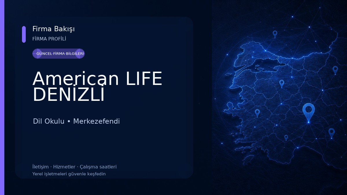 American LIFE DENİZLİ Dil Okulu