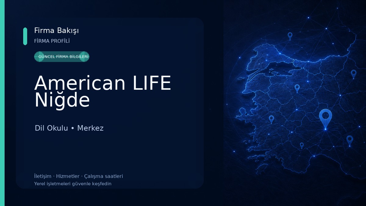 American LIFE Niğde Dil Okulu