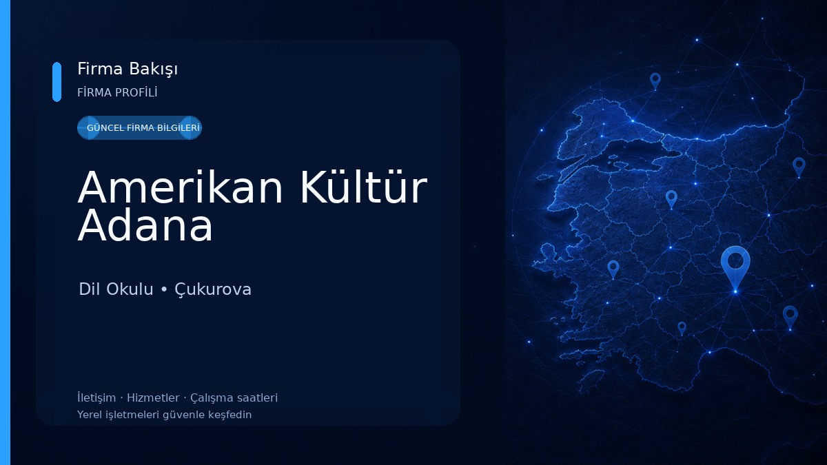 Amerikan Kültür Adana Dil Okulu
