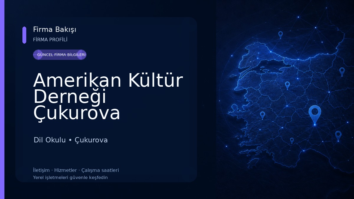 Amerikan Kültür Derneği Çukurova Dil Okulu