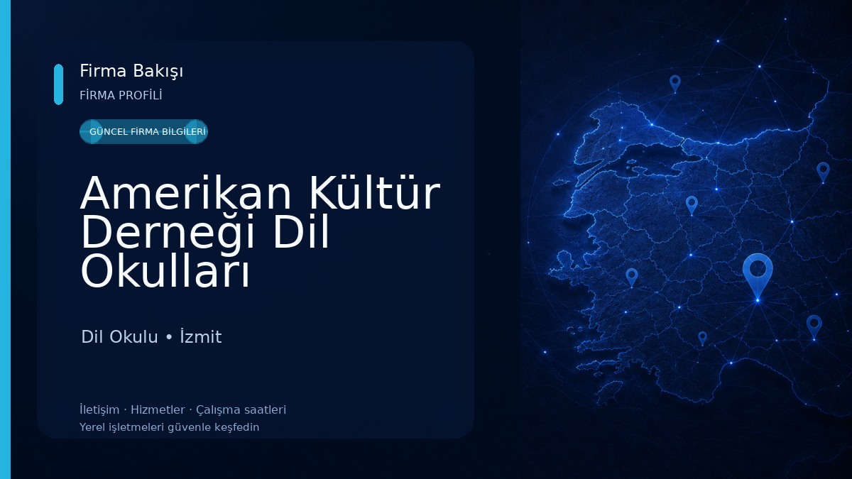 Amerikan Kültür Derneği Dil Okulları