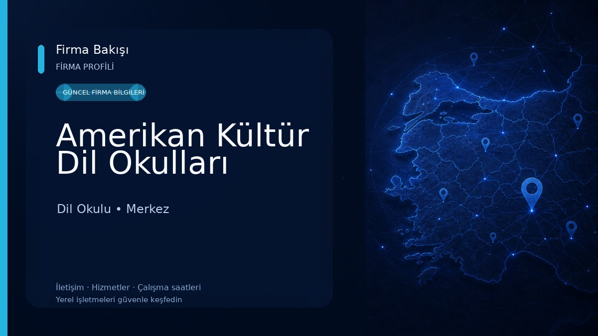 Amerikan Kültür Dil Okulları