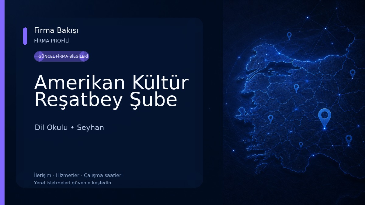 Amerikan Kültür Reşatbey Şube Dil Okulu