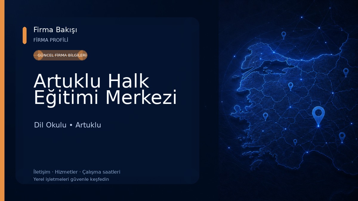 Artuklu Halk Eğitimi Merkezi Dil Okulu