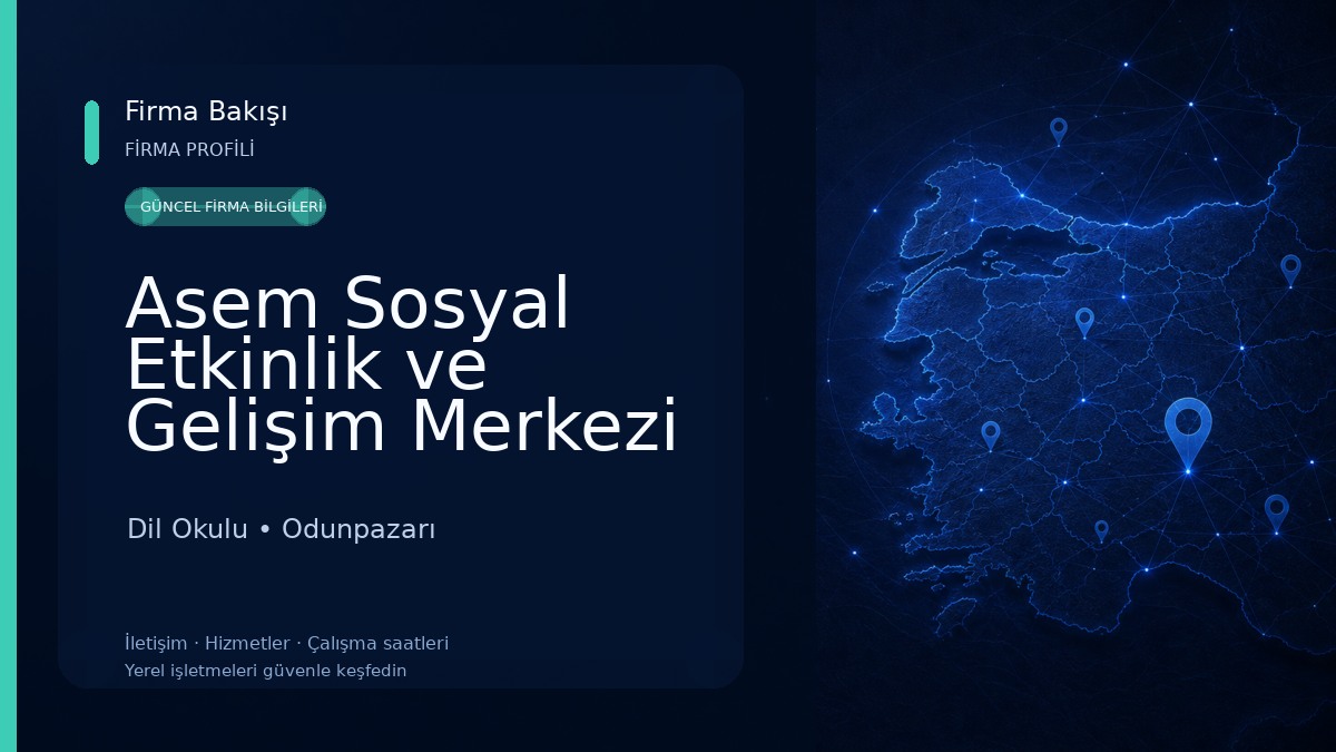 Asem Sosyal Etkinlik ve Gelişim Merkezi Dil Okulu