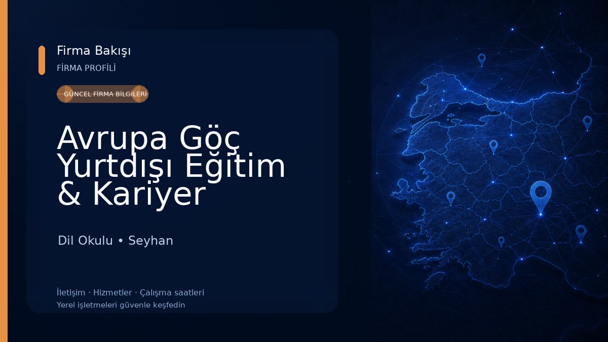 Avrupa Göç Yurtdışı Eğitim & Kariyer Danışmanlık Dil Okulu