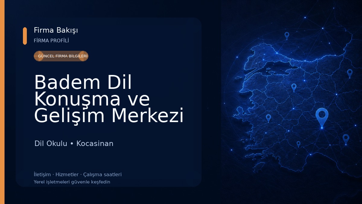 Badem Dil Konuşma ve Gelişim Merkezi Dil Okulu