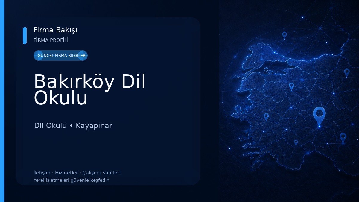 Bakırköy Dil Okulu