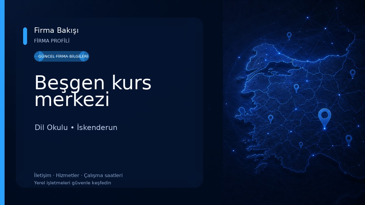 Beşgen kurs merkezi Dil Okulu