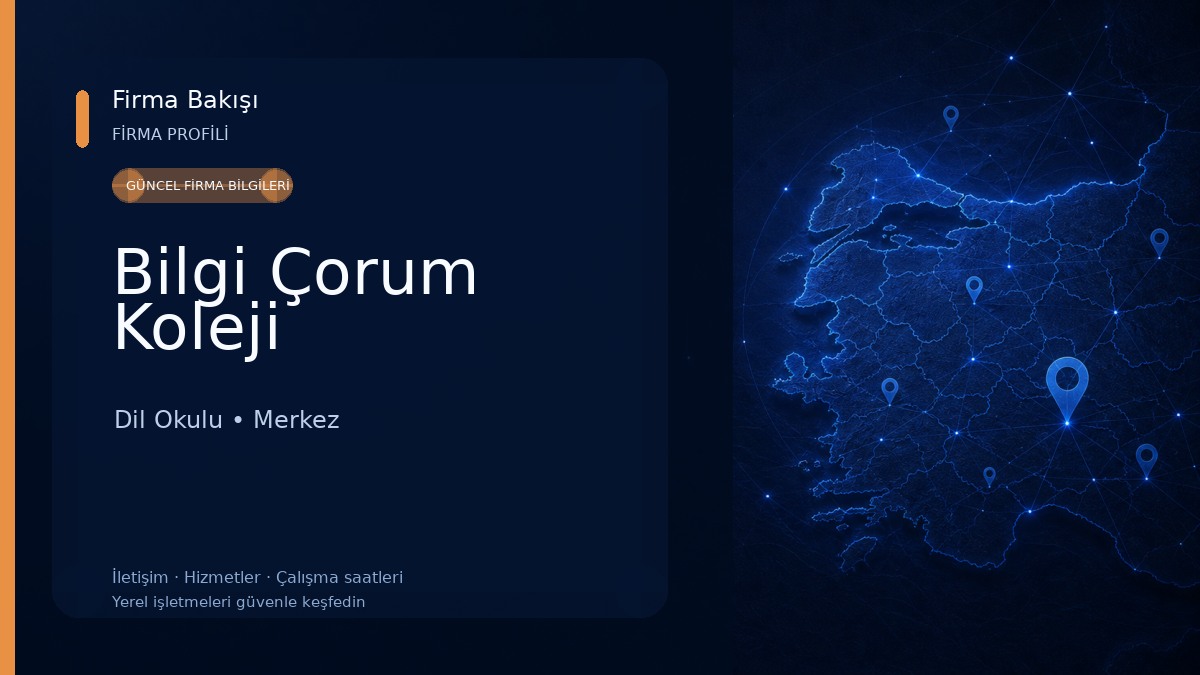 Bilgi Çorum Koleji