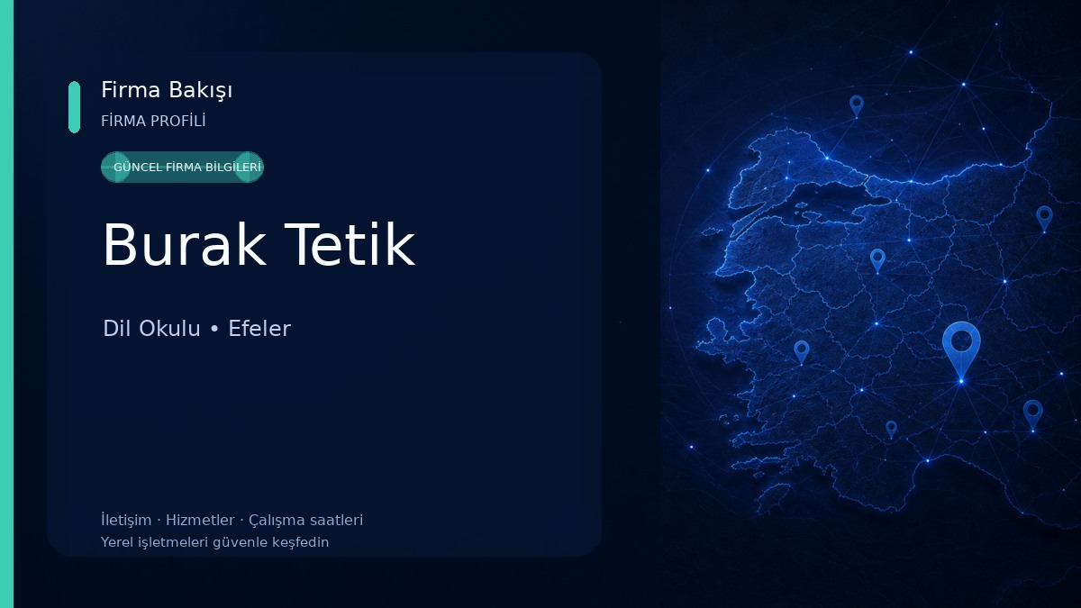 Burak Tetik Dil Okulu
