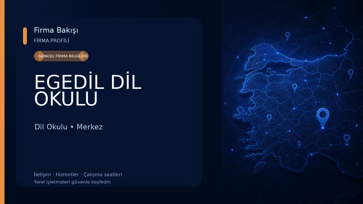 EGEDİL DİL OKULU Dil Okulu