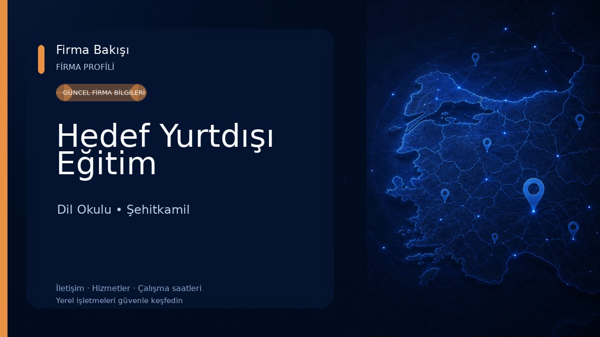 Hedef Yurtdışı Eğitim Dil Okulu