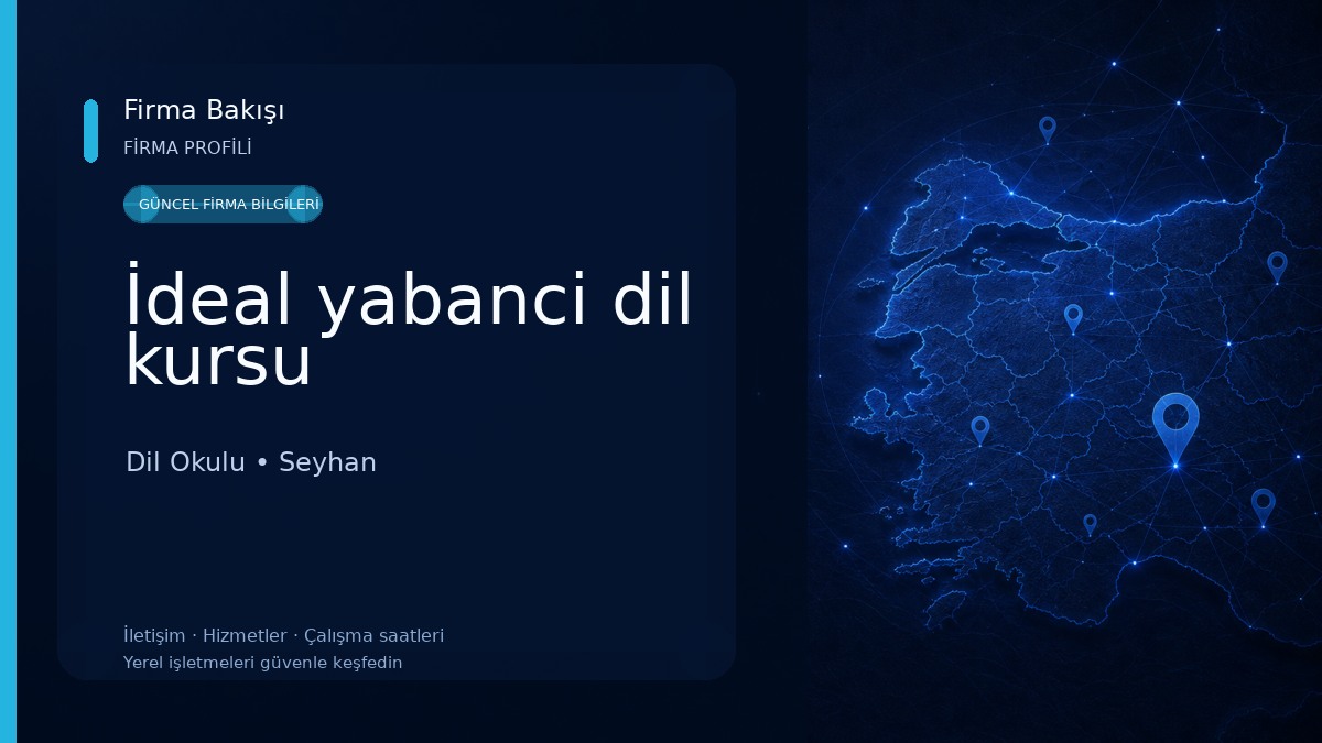 İdeal yabanci dil kursu 