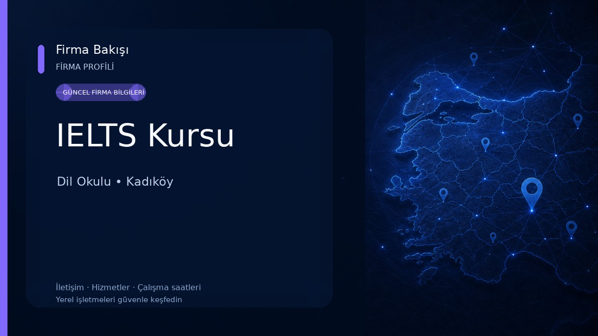 IELTS Kursu Dil Okulu