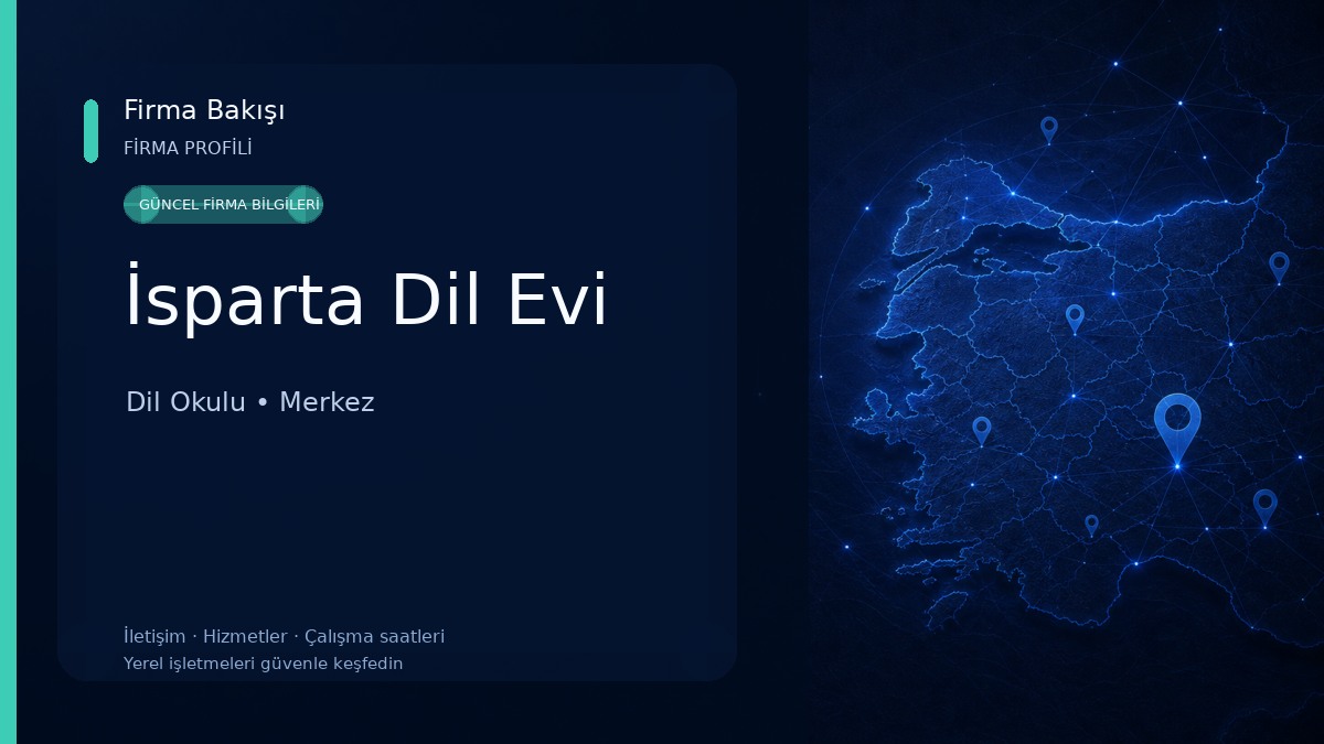 İsparta Dil Evi Dil Okulu
