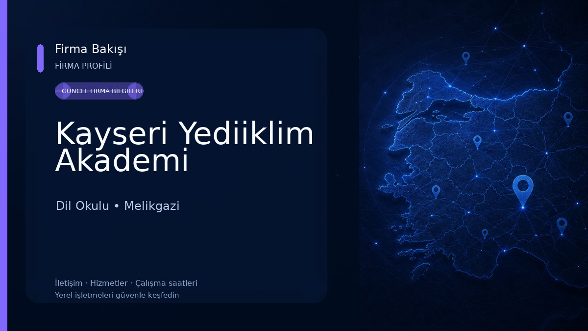 Kayseri Yediiklim Akademi Dil Okulu