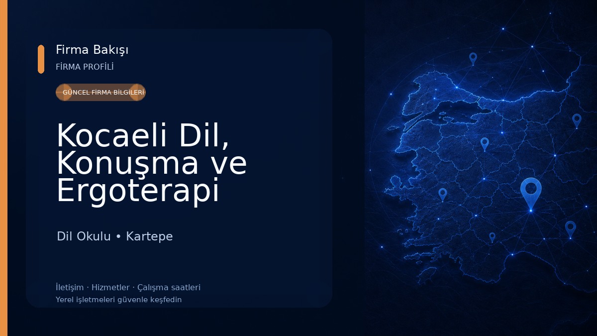Kocaeli Dil, Konuşma ve Ergoterapi Merkezi Dil Okulu