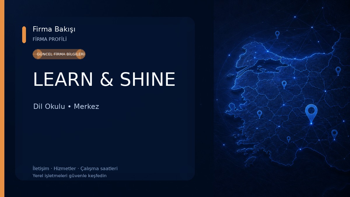 LEARN & SHINE