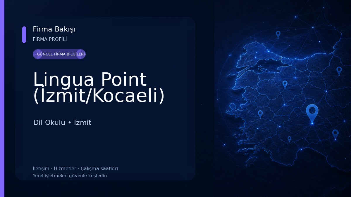 Lingua Point (İzmit/Kocaeli) Dil Okulu