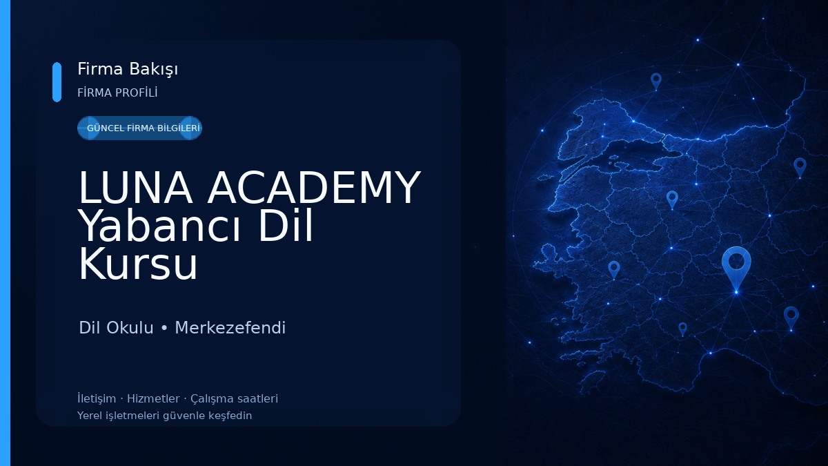 LUNA ACADEMY Yabancı Dil Kursu Dil Okulu