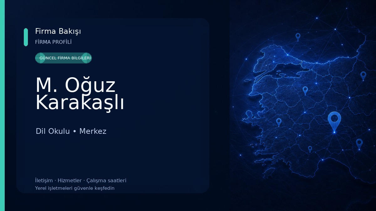 M. Oğuz Karakaşlı Dil Okulu