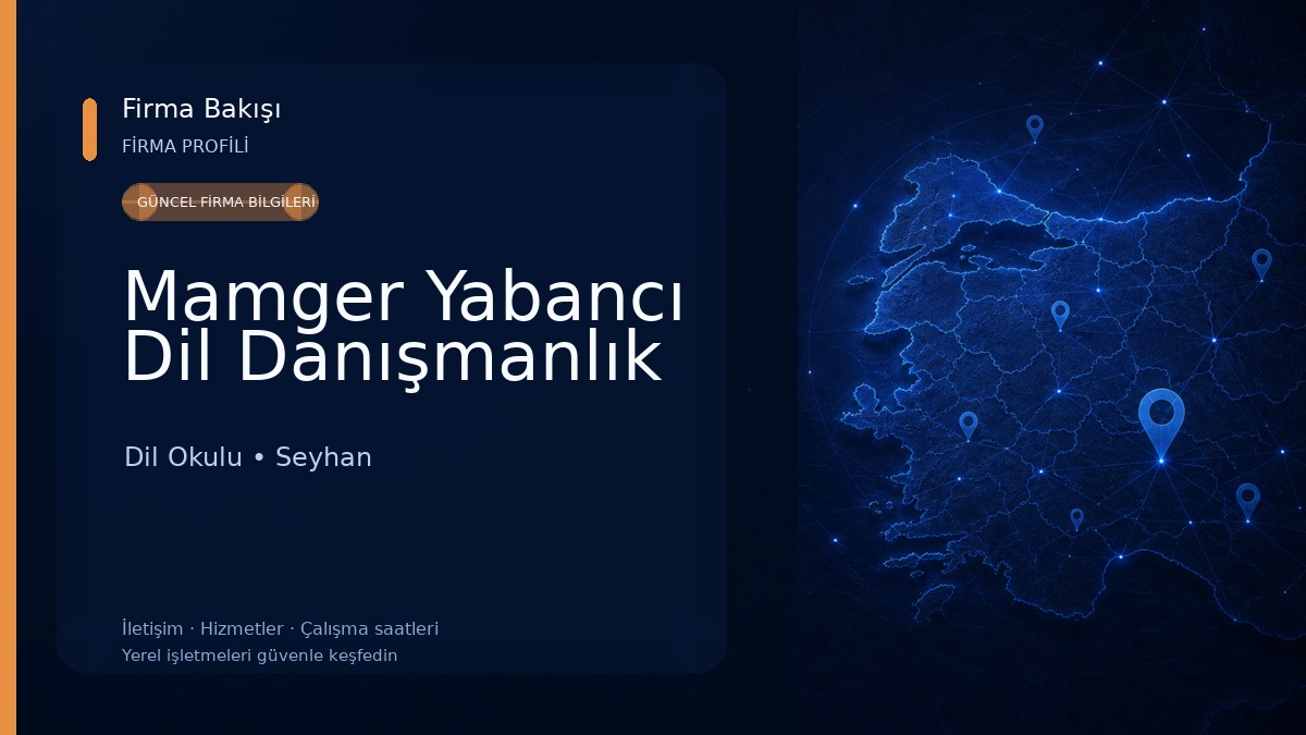 Mamger Yabancı Dil Danışmanlık