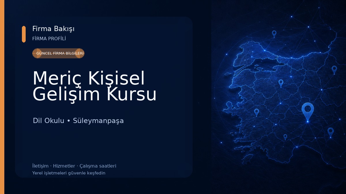 Meriç Kişisel Gelişim Kursu Dil Okulu