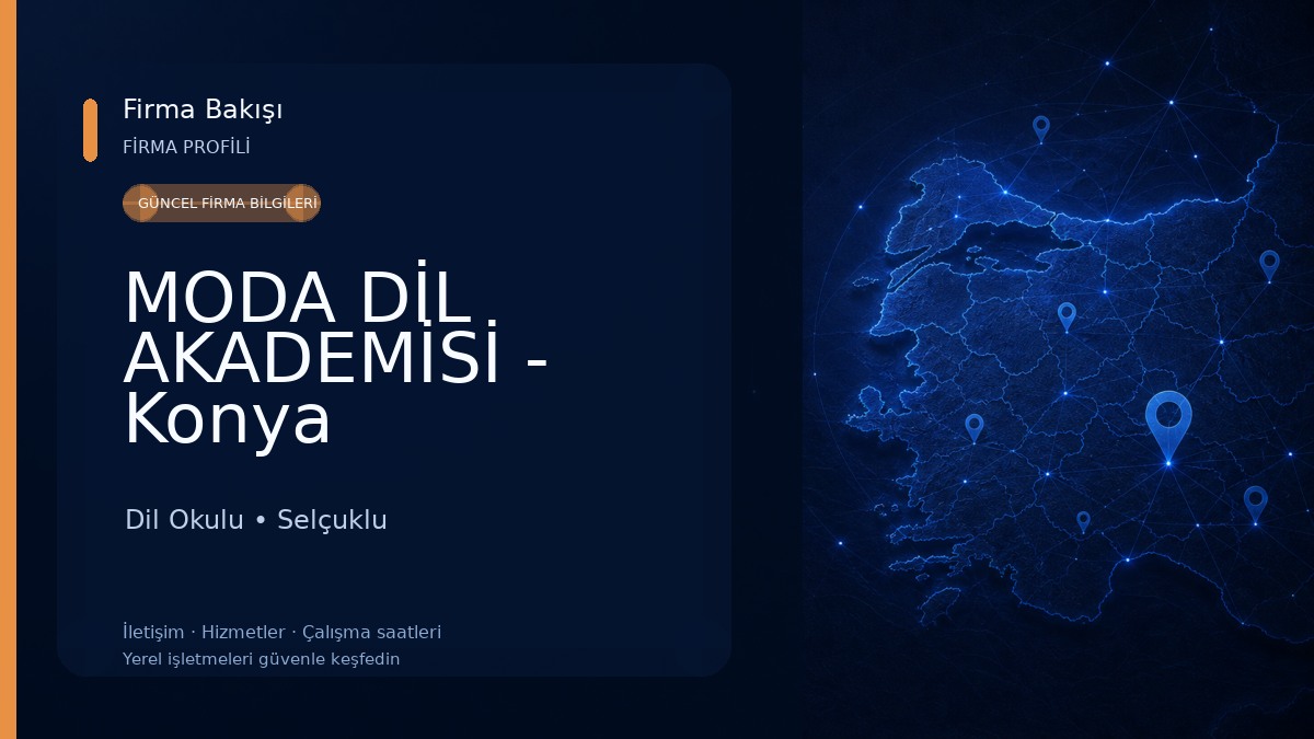 MODA DİL AKADEMİSİ - Konya Dil Okulu