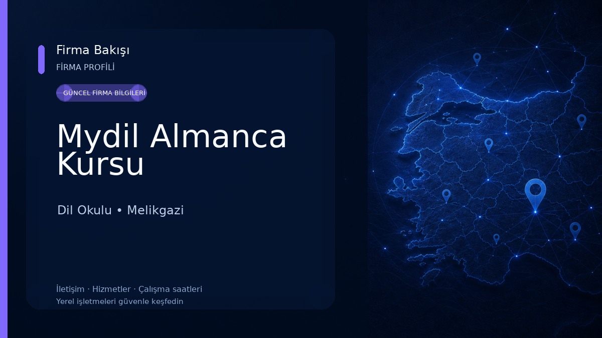 Mydil Almanca Kursu 