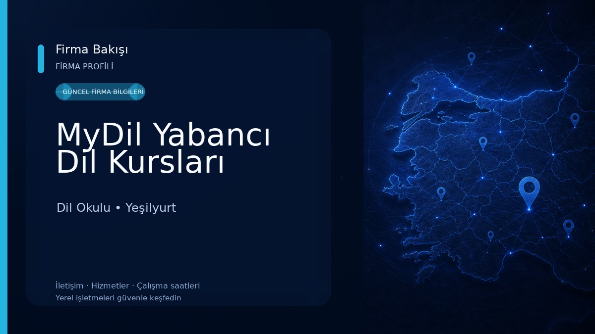 MyDil Yabancı Dil Kursları Dil Okulu
