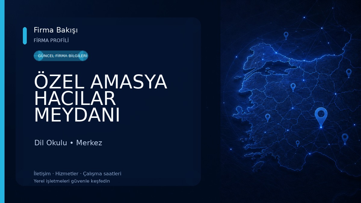 ÖZEL AMASYA HACILAR MEYDANI BRIGHTON YABANCI DİL KURSU Dil Okulu