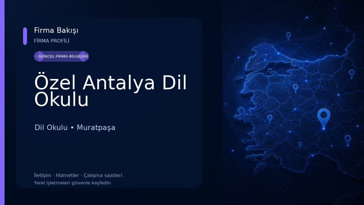 Özel Antalya Dil Okulu