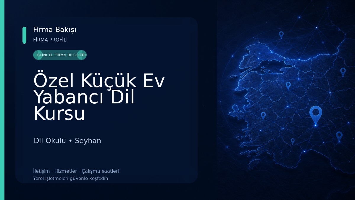 Özel Küçük Ev Yabancı Dil Kursu 