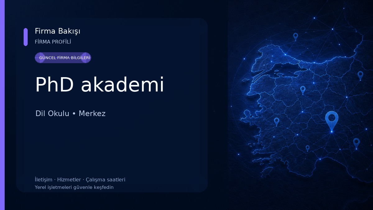 PhD akademi Dil Okulu