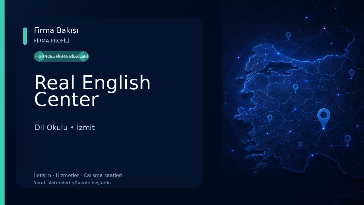 Real English Center Dil Okulu