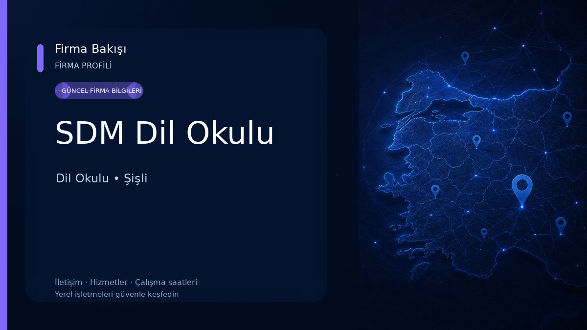 SDM Dil Okulu Dil Okulu