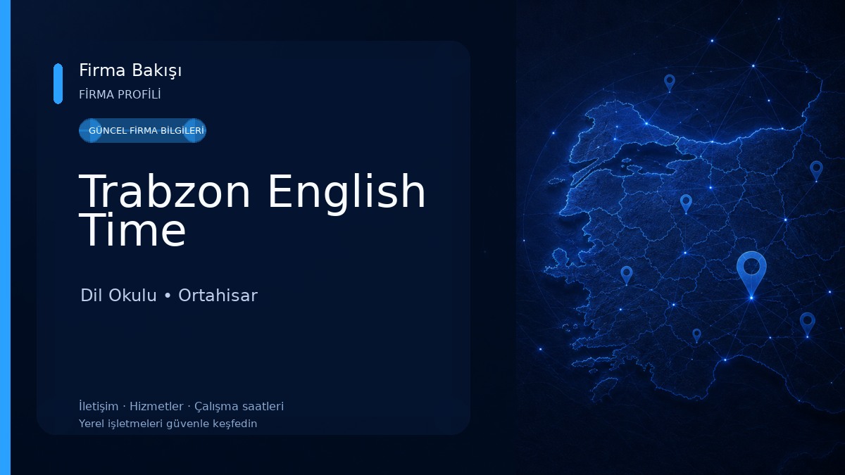 Trabzon English Time Dil Okulu