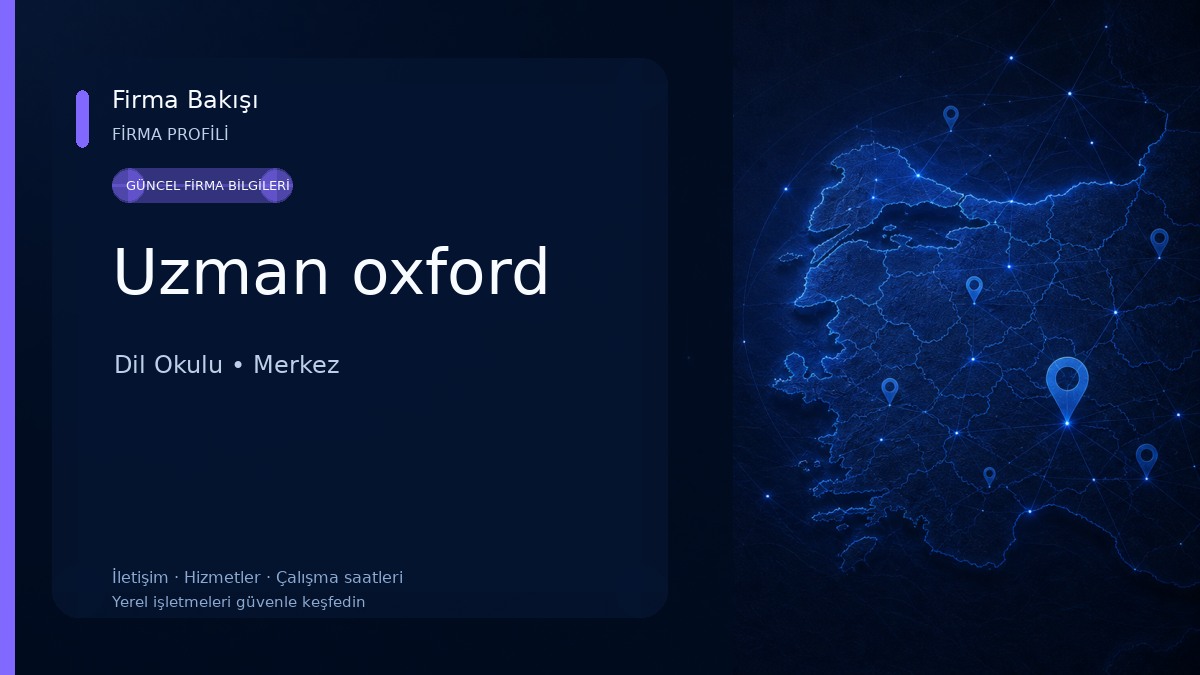 Uzman oxford Dil Okulu
