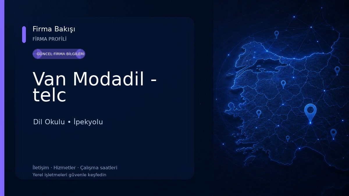 Van Modadil - telc Dil Okulu