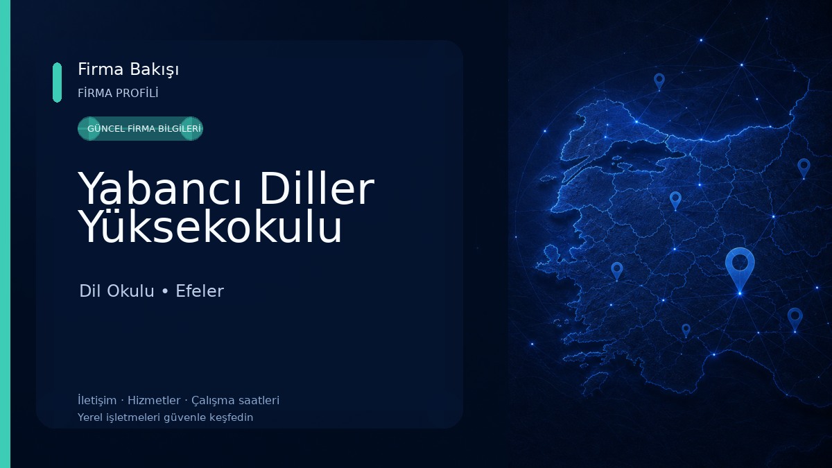 Yabancı Diller Yüksekokulu Dil Okulu