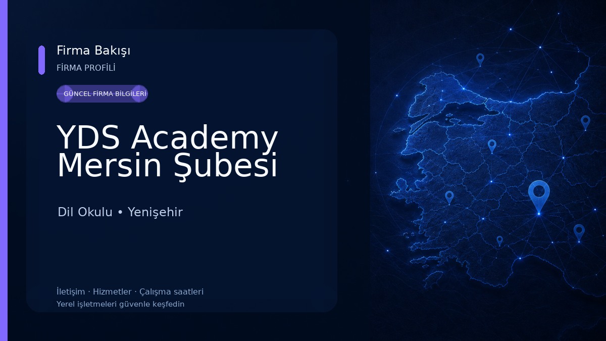 YDS Academy Mersin Şubesi