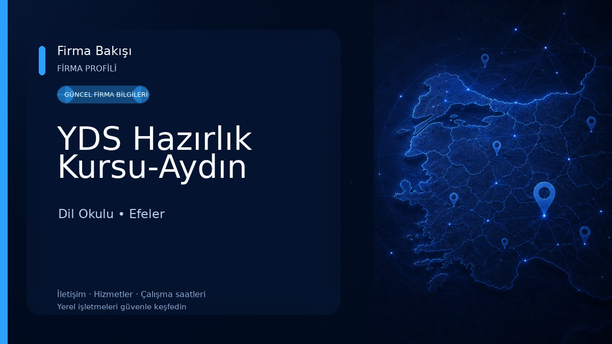 YDS Hazırlık Kursu-Aydın Dil Okulu